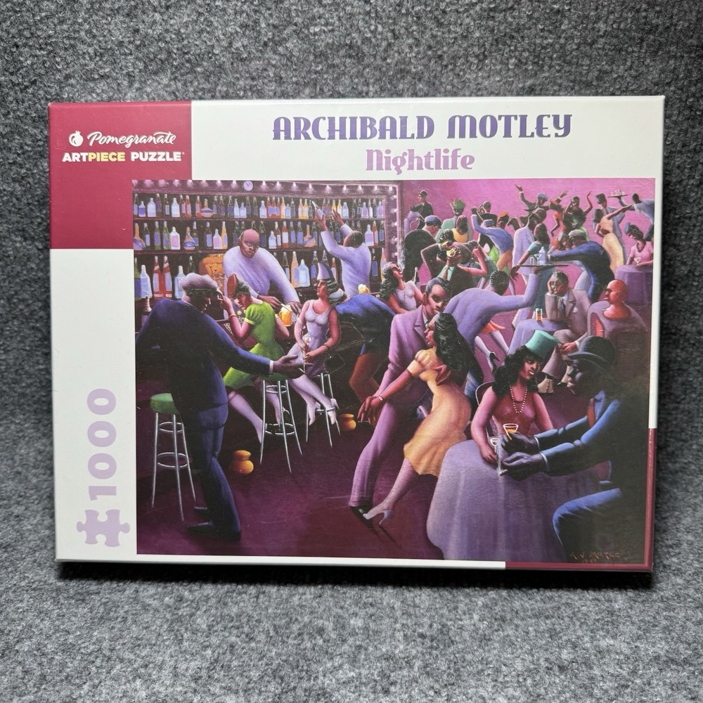 Pomegranate Archibald Motley Nightlife 1000 Piece Jigsaw‎ Puzzle NEW SEALED